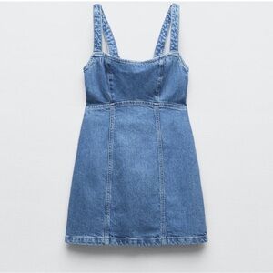 ZARA | Denim Mini Dress